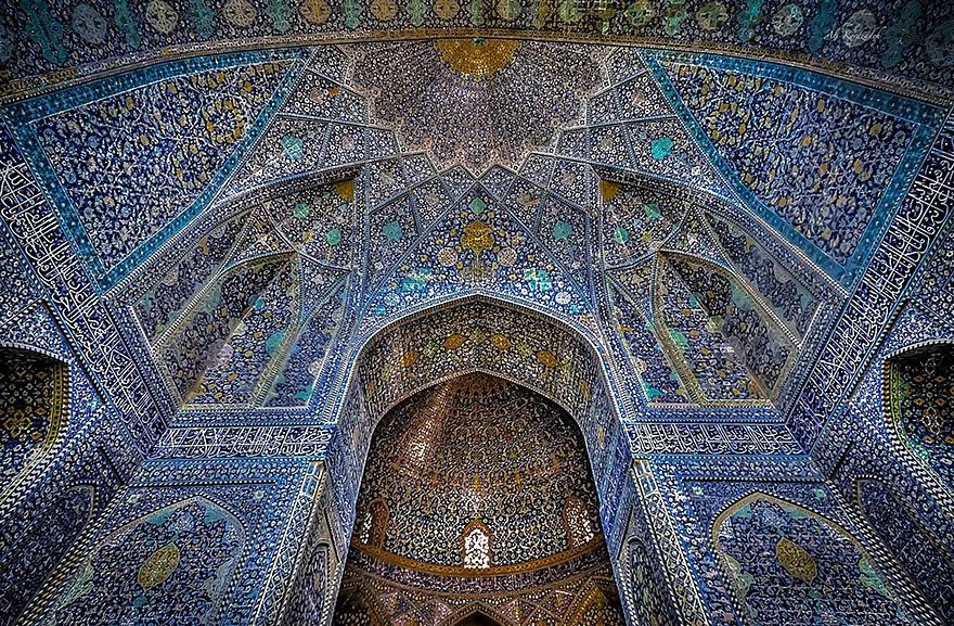 Пятничная мечеть Исфахана, Иран.