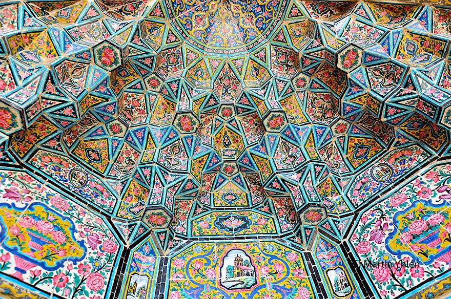 Мечеть Насир аль-Мульк, Шираз, Иран.